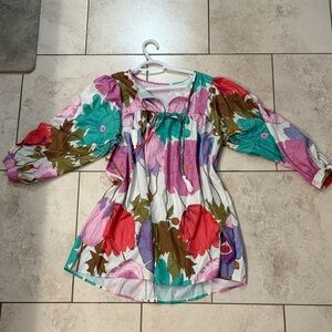 Floral Puff Sleeve dress
